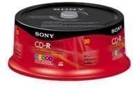 Sony CDQ 80RSX - CD-R x 30 - 700 MB - storage media (30CDQ80RSX) -