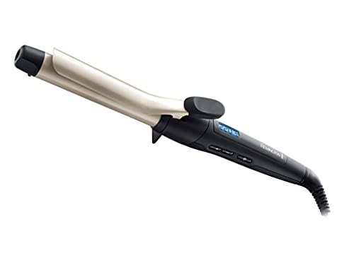 Rizador de Pelo Pro Soft Curl, Ondulador de Pelo con Pinza de 25 mm, Rizos Suaves y Sueltos, Cerámica Anti-estática, Turmalina, Iónico, 10 Temperaturas hasta 220°C, Punta Fría, CI6325