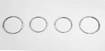 Automaze Ac Vent Rings Interior Chrome For Toyota Etios All Models Set Of 4 Pc Etios Car Accessories Amazon In Car Motorbike