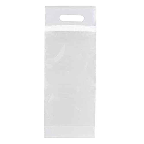 Plastic Wine Bag 50-Pack Wine Carriers for Travel â€“ Clear Wine Bags, Wine Skin, Wine To Go Bags Wine Sleeve for Travel