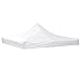 Yescom 10' x 10' EZ Pop Up Canopy Top Replacement Instant Patio Pavilion Gazebo Sunshade Tent Oxford Cover White