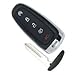 New Ford 5 Button Replacement Smart Key Shell With Key Blank