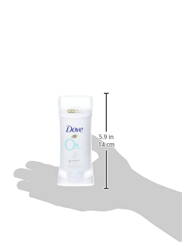 DOVE ALUMINUM-FREE DEODORANT FOR WOMEN SENSITIVE FOR 24 HOUR ALCOHOL FREE ODOR PROTECTION SAFE FOR SENSITIVE SKIN 2.6 OZ