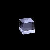 Optical Glass Cube Dichroic Beam Splitter Prism Ratio 5050