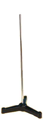 Tripod Base Support Stand, Rod dia.: 0.5 in. x L: 36 in.