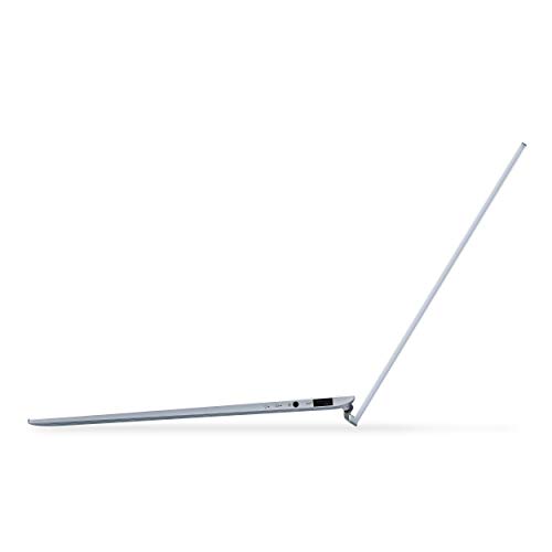 Asus ZenBook S13 Ultra Thin & Light Laptop, 13.9 FHD, Intel Core i7-8565U CPU, GeForce MX150, 16GB RAM, 512GB PCIe SSD, Windows 10 Pro, Silver Blue, UX392FN-XS77