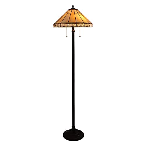 CHLOE Lighting Belle Mission TiffanyStyle Blackish Bronze 2 Light