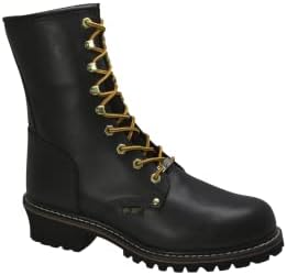 Rocky Boots Mens Size 9 Black Yellow Thinsulate‎ Safety Toe Work Lace-Up #7752 Rocky Men main image 2