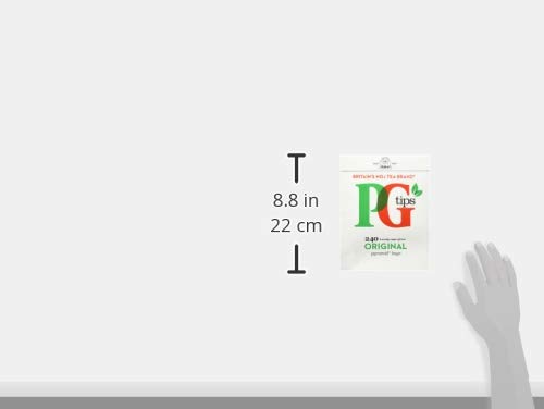PG Tips Black Tea, Pyramid Tea Bags, 240-Count Box (Pack of 2)