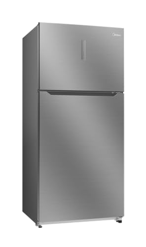 Midea 866L Gross & 651L Net Double Door Refrigerator, Multi-Air Flow Technology, Equipped With Smart Sensor, Electronic Control, Inverter Quattro, Active-C Fresh, Smart Cooling, Silver MDRT866FGE46AE