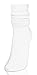 Womens Fashion Slouch Socks 3pairs(1pack) White, one size