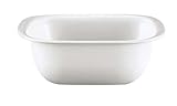Corelle 1.4 Litre Vitrelle Glass Lightweight Bake/ Serve/ Store Square Baker, White
