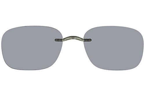 SILHOUETTE TMA The Must Collection 5065 Brown Polarized Clip On 7613 Size:48/19