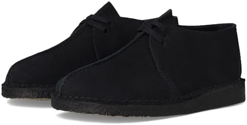 Amazon.com | Clarks Womens Desert Trek Black Oxfords & Lace Ups