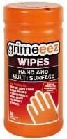 GrimeEez Hand & Multi Surface Wipes - 28gsm, 20cm x 30cm x 80 sheets