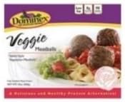 Dominex Eggplant Vegetarian Meatballs, 10 Ounce Boxes (Pack of 6)