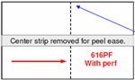 Preferred Postage Supplies 6x4 Postage Meter Tape with Perf Compare to Pitney Bowes 612-0, 612-7, 612-9, 620-9 Neopost 7449704, PC2N Hasler 9004080 50 Count Personal Post Office e700