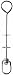 TAYLOR MADE PRODUCTS Buoy Rod ONLY 1/2