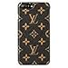 iPhone 7 Case, iPhone 8 Case, New Elegant Luxury PU Leather Monogram Pattern Classic Style Cover Case for Apple iPhone 7 iPhone 8 (Large Logo)
