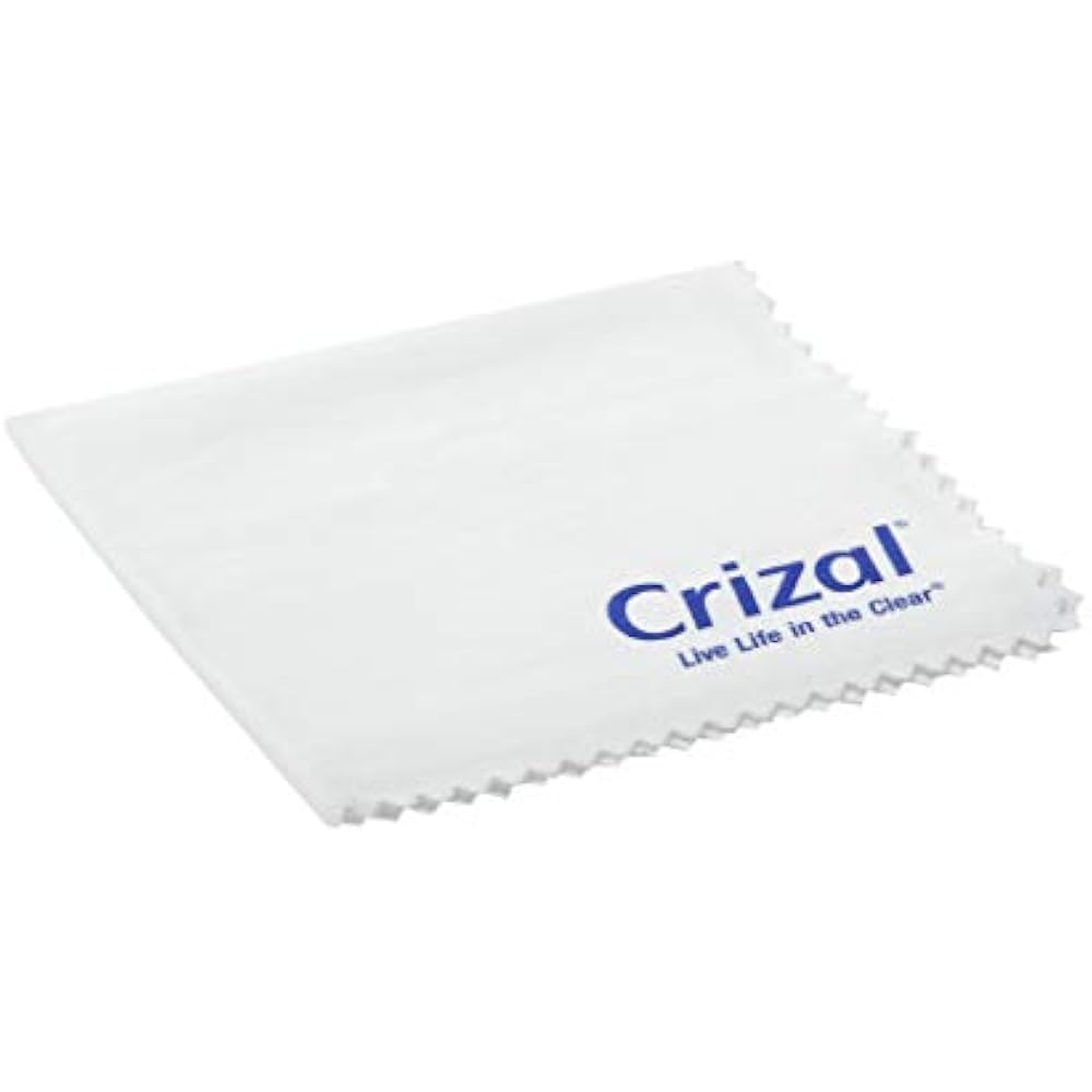 Crizal Eye Glasses Cleaning Cloth and Spray Crizal Lens Cleaner 2 oz eBay