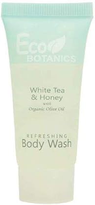 Eco Botanics Travel-Size Hotel Body Wash Soap, 0.85 oz. (Case of 100)