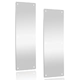 Door Push Plate Durable Metal Door Plate for