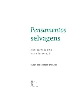 Livro Pensamentos selvagens: montagem de uma outra herança v. 2