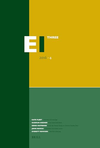 Encyclopaedia of Islam - Three 2016-4