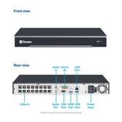 Swann-SWNVK-167508-US-16-Channel-HD-IP-Security-System-Kit-Network-Video-Recorder-NVR-with-3TB-HDD-8-x-5MP-Surveillance-Cameras