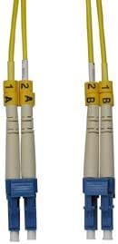 Arrowmounts Fiber Optic Jumper 10m LC-LC Duplex Singlemode 9/125 Fiber Optic Cable (AM-FOJ2856)