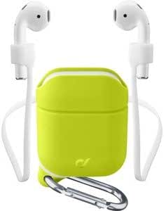 Amazon.com: Cellularline Dynamic Soft Touch Silicone AirPod case with Hook  and Magnetic Cord for Apple AirPods 1 \u0026 2 : Electronics