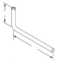 Cummins Onan (155-3481-02 Tail Pipe/Exhaust Kit