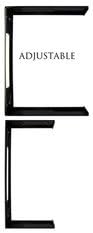 QualConnectTM Hinged Rackmount Wall Bracket, Expandable, 19 inch, 4U