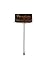 Funny Garden Staked Signs 21 to 28 Inches Tall (Small 21 Inches Tall, Weeders Welcome, Naturally Rusted)