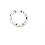 eFuture(TM) 100Pcs Packed New Silver Chain Round Unsoldered 21 Gauge Open Jump Rings/Connecting Rings +eFuture's nice Keyring