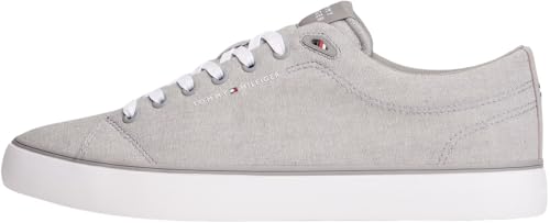 Herren Vulcanized Sneaker Chambray Low Top, Grau (Universal Grey), 42