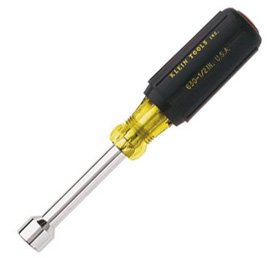 Klein Tools - Hollow Shaft Cushion-Grip Nut Drivers - Opening Size: 3/8"