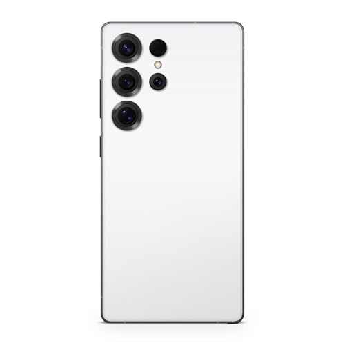 Phone Skin Compatible with Samsung Galaxy S25 Ultra - Solid White - Premium 3M…