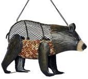 Outside Inside 99812 Brown Bear Mesh Birdfeeder by Outside Inside