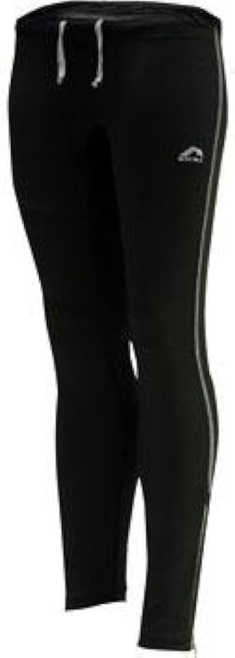 plain black running leggings