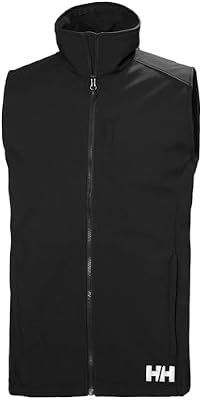 Hombres Chaleco Softshell Paramount, Negro, XL