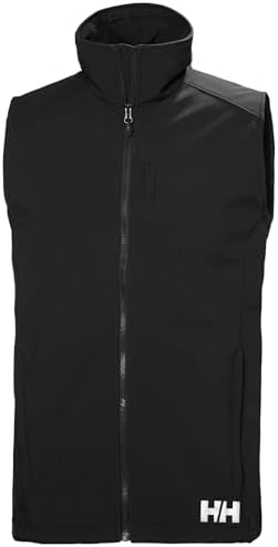 Hommes Gilet Softshell Paramount, Noir, XL