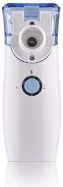 Sahyog Wellness Portable Traveller Mesh Nebulizer with USB Port with Nebulizer Kit (White & Blue)