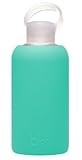 bkr bottle : bubbly glass water bottle + soft silicone sleeve - 500ml
