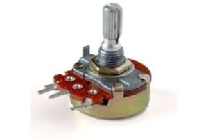 WITONICS Set of 2Ea 50k Log/Logarithmic Taper Rotary Potentiometers 1/2W (0.5W)