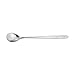 Chefcaptain Fountain Shoppe Classic, Milk Shake, Ice Cream Soda Glass, 12 Ounce, Clear With Long Stainless Steel Spoons 4 PACK