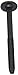 Hard-to-Find Fastener 014973445867 Joint Connector Bolts, 1/4-20 x 3.15, Piece-6,Black