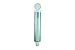 San Jamar Medium Pull-Type Cup Dispenser 4-10 Oz. Cups with Flip Cap for Restaurants, Home, And Office, Plastic, 16 Inches, Frosted Blue
