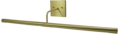 House of Troy DSLEDZ28-51 Direct Wire Slim-Line LED Picture Light, 28", Satin Brass