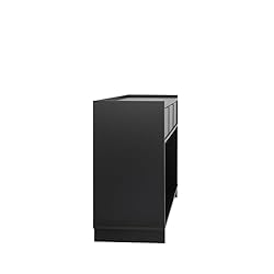 Prepac Black Simply Modern Entryway Table, Narrow